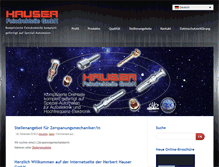 Tablet Screenshot of hauser-fdt.de